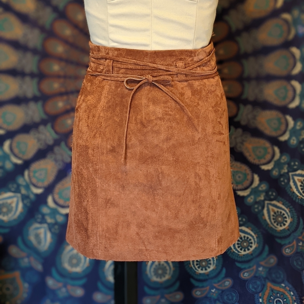 Blank Nyc Suede Mini Skirt
